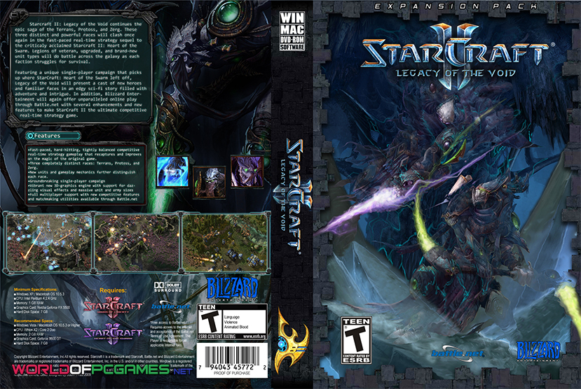 starcraft 2 legacy of the void reloaded